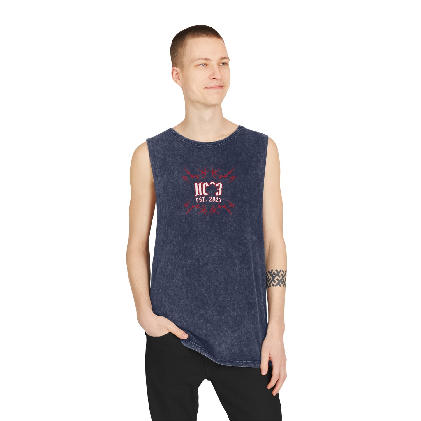 Unisex Stonewash Tank Top