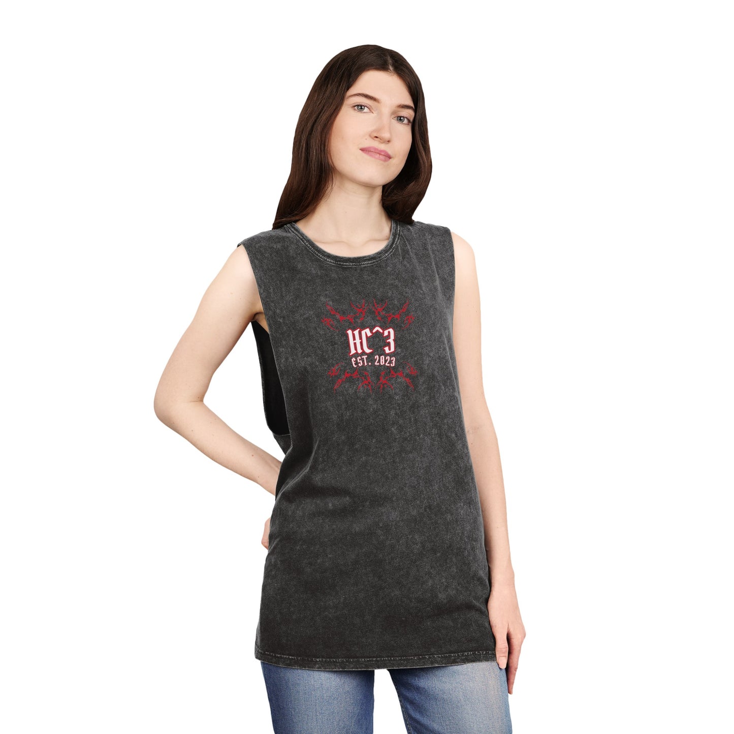 Unisex Stonewash Tank Top